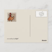 extravagante Postkarte (Rückseite)