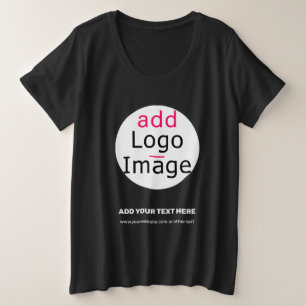 Extravagante professionelle Mode für Damen nach Ma Große Größe T-Shirt