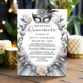 Extravagante Prom Maskerade Fun Masquerade Ball Qu Einladung