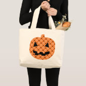 Extravagante Pumpkin-Tasche Jumbo Stoffbeutel (Vorderseite (Produkt))