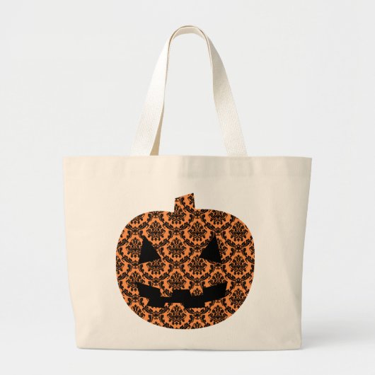Extravagante Pumpkin-Tasche Jumbo Stoffbeutel (Vorne)