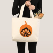Extravagante Pumpkin-Tasche Jumbo Stoffbeutel (Vorderseite (Produkt))