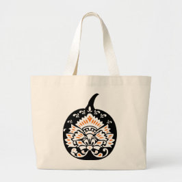 Extravagante Pumpkin-Tasche Jumbo Stoffbeutel