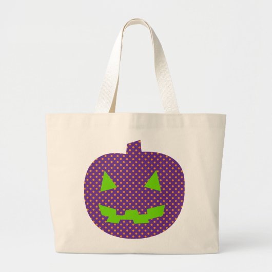 Extravagante Pumpkin-Tasche Jumbo Stoffbeutel (Vorne)