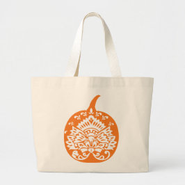 Extravagante Pumpkin-Tasche Jumbo Stoffbeutel