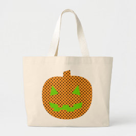 Extravagante Pumpkin-Tasche Jumbo Stoffbeutel