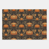 Extravagante Pumpkins Geschenkpapier Set (Vorderseite 3)