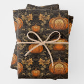 Extravagante Pumpkins Geschenkpapier Set (Beispiel)