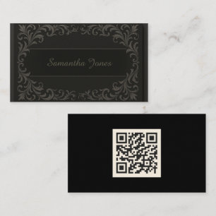 Extravagante QR Code Business Card Visitenkarte