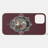 Extravagante Rahmen Weißes Kaninchen Case-Mate iPhone Hülle (Rückseite (Horizontal))