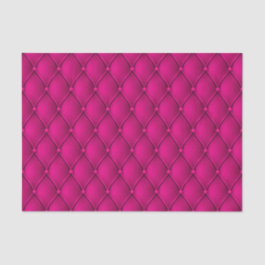 Extravagante Regal Prinzessin Pink Diamond Tuft Pr Seidenpapier (Vorderseite)