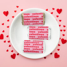 Extravagante Romantische Rot-Rot-Rosa-Valentine