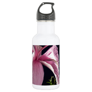 Extravagante rosa Blume Blüten Dusche Hochzeit Bri Trinkflasche