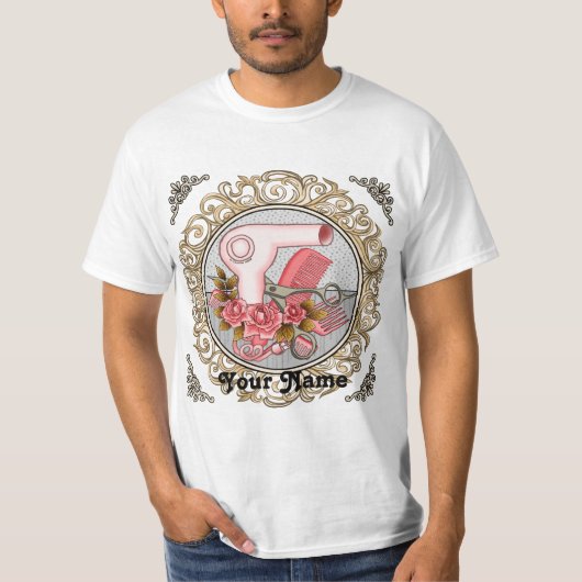 Extravagante Rose Beautician T - Shirt (Vorderseite)