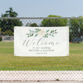 Extravagante Rose Begrüßungsbanner Banner (Insitu)