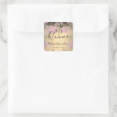 Extravagante Rose Sticker für Quinceanera (Tasche)