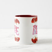 Extravagante Rosen-Reihen der Braut-(1) Zweifarbige Tasse (Mittel)
