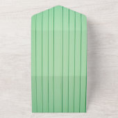 Extravagante, schick grüne rustikale All in One We Einladung (Außenbereich)