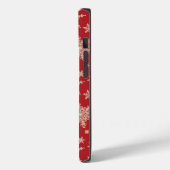 Extravagante Schneeflocken Case-Mate iPhone Hülle (Rückseite / Links)