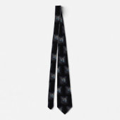 Extravagante Schwarze Katze Malen Neck Tie Krawatte (Rückseite)