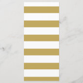 Extravagante Script 4x9 Wedding Menu Card für Plat Menükarte (Rückseite)