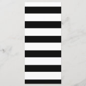 Extravagante Script 4x9 Wedding Menu Card für Plat Menükarte (Rückseite)