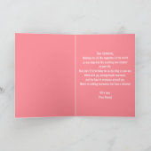 Extravagante Sparkling Diamond-verkrustet 21. Gebu Karte (Innenseite)