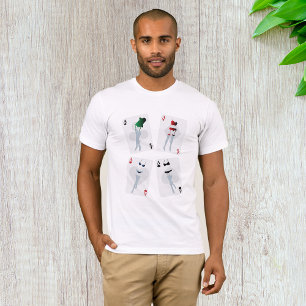 Extravagante Spielkarten Mens T - Shirt
