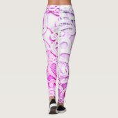 Extravagante Spitze Leggings (Rückseite)