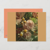 Extravagante Sunshine-Blume Postkarte (Vorne/Hinten)