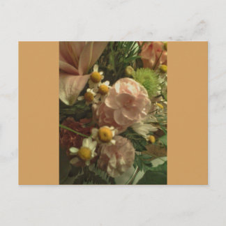 Extravagante Sunshine-Blume Postkarte