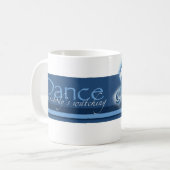 Extravagante Tanzen-Tasse Kaffeetasse (Vorderseite Links)