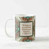 Extravagante Tasse des traditionellen Morgens (Links)