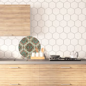 Extravagante traditionelle Runde Schneidebrett