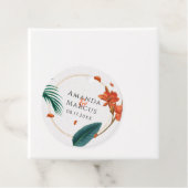 Extravagante tropische Hochzeiten Blume Geschenkanhänger (Beispiel)