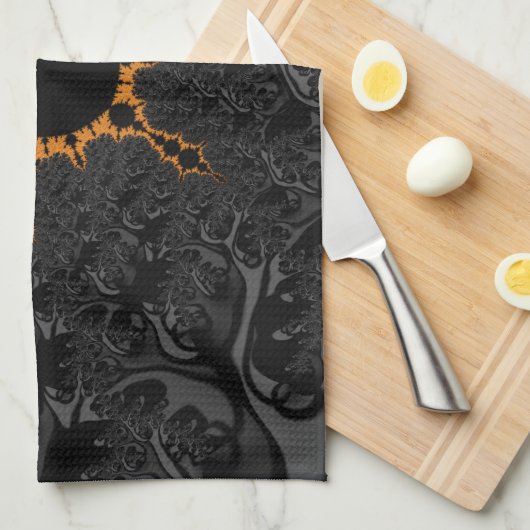 Extravagante u. Spaß-Fraktale mit coolen Küchentuch (Viertel Falte)