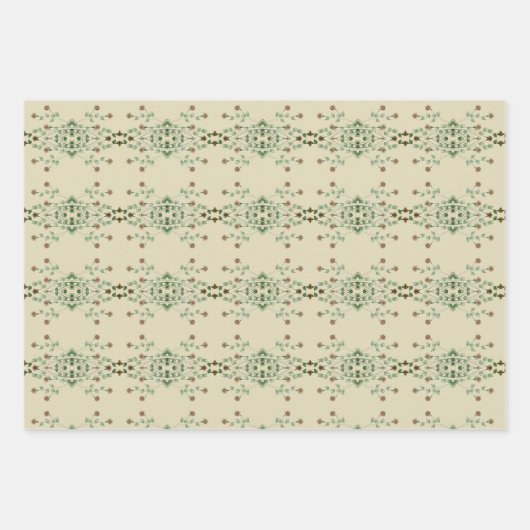 Extravagante und elegante Wohnung Geschenkpapier Set (Vorderseite)