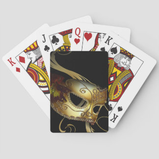 Extravagante Venezianische Masquerade schwarz | Go Spielkarten