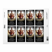 Extravagante Verzierte englische Teekanne Kaffeeka (Vorne)