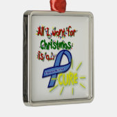 Extravagante Verzierung Heilung TSC Silbernes Ornament (Rechts)