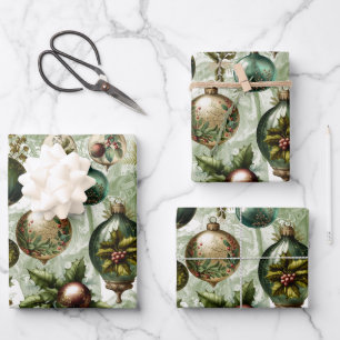 Extravagante Viktorianische Ornamente II Geschenkpapier Set