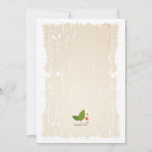 Extravagante Vogelkäfige Paare - Einladung (Rückseite)