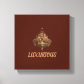 Extravagante Wall Art Leinwanddruck (Vorderseite)