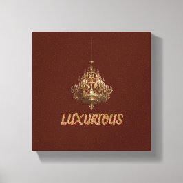 Extravagante Wall Art Leinwanddruck