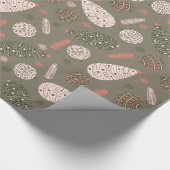 Extravagante Weihnachten Geschenkpapier (Ecke)