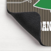 Extravagante Weihnachtsbaum-Wirbel Mousepad (Ecke)