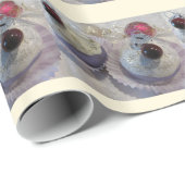 Extravagante Weihnachtsdekorationen Geschenkpapier (Rolleneckpunkt)