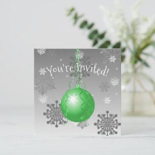 Extravagante Weihnachtsfeier Einladung