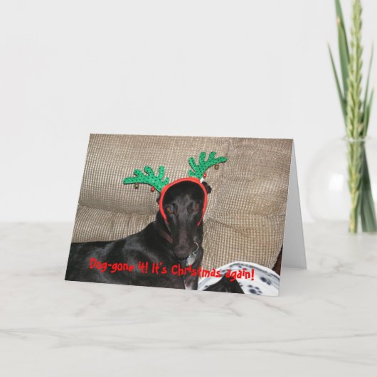 Extravagante Weihnachtskarte Feiertagskarte (Vorderseite)