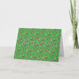 Extravagante Weihnachtskekse Karte